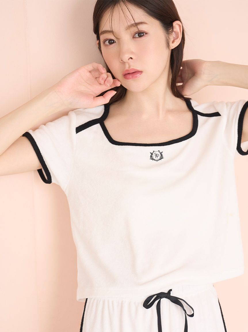 SNIDEL HOME「【sorbet light】【接触冷感】パイルセットアップ」|ルームウェア|