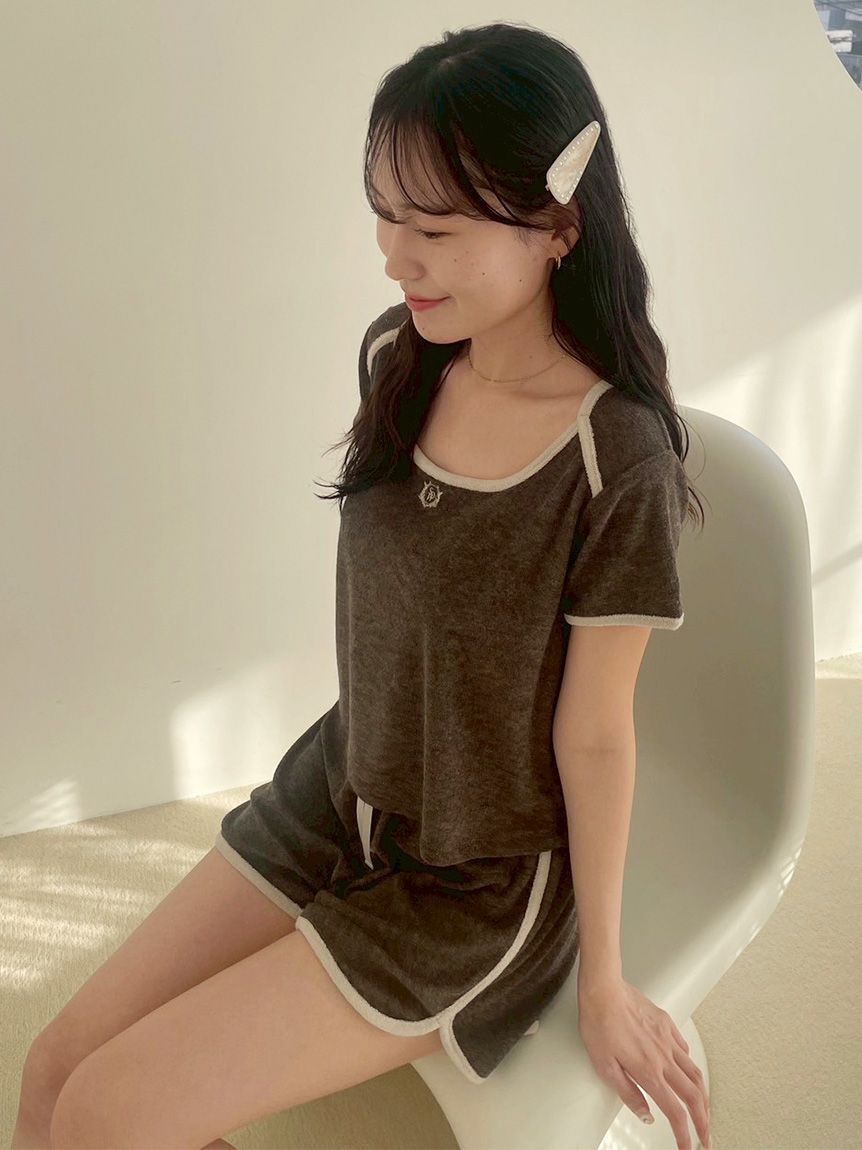 SNIDEL HOME「【sorbet light】【接触冷感】パイルセットアップ」|ルームウェア|MOC