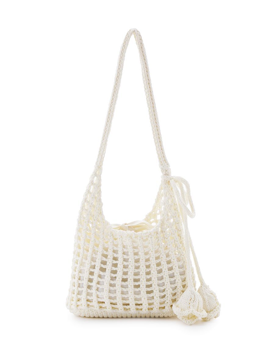 SNIDEL HOME「クロシェミニバッグ」|ハンドバッグ|