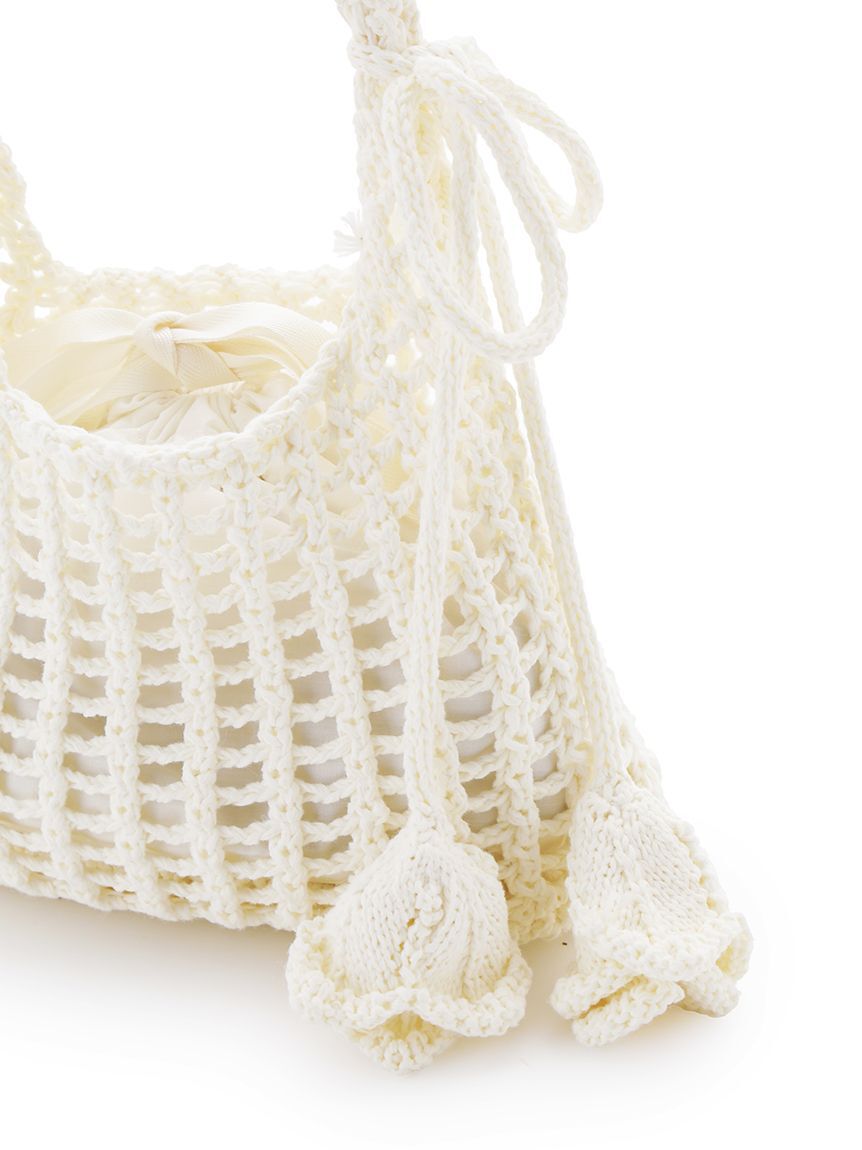 SNIDEL HOME「クロシェミニバッグ」|ハンドバッグ|