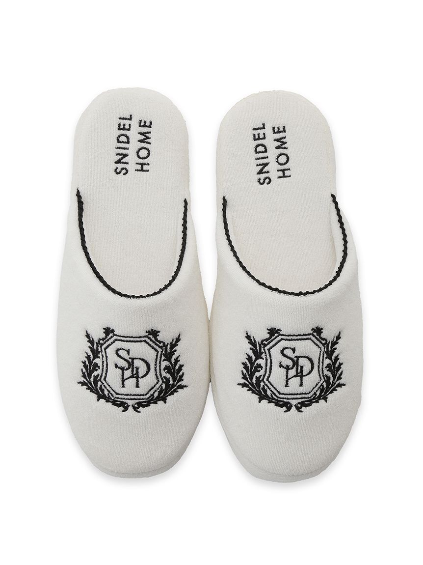 SNIDEL HOME「【sorbet light】エンブレムパイルルームシューズ」|ルームシューズ|