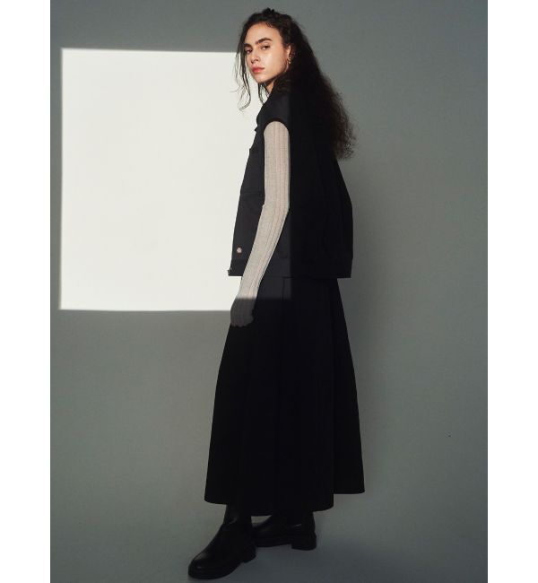 ELENDEEK「【Dickies&times;ELENDEEK】STAND ZIP VEST」|ダウンベスト・ベスト|