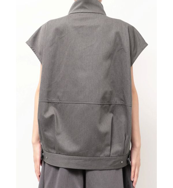 ELENDEEK「【Dickies&times;ELENDEEK】STAND ZIP VEST」|ダウンベスト・ベスト|