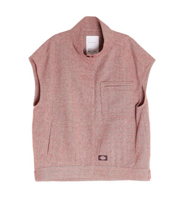 ELENDEEK「【Dickies&times;ELENDEEK】STAND ZIP VEST」|ダウンベスト・ベスト|