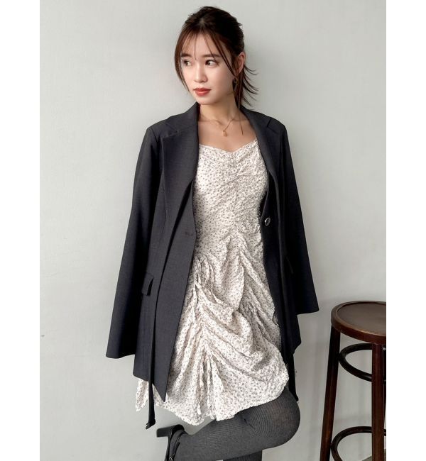 dazzlin「ギャザーリボンミニワンピース」|ワンピース|