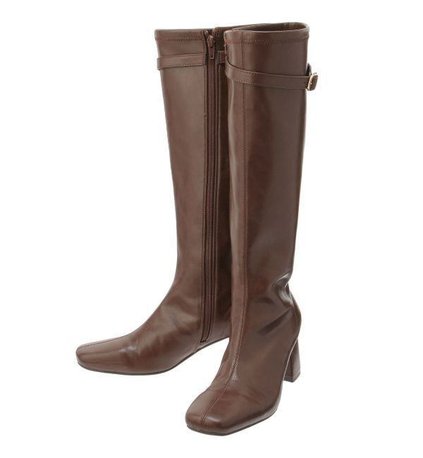 dazzlin「ロングフィットブーツ」|ロングブーツ|