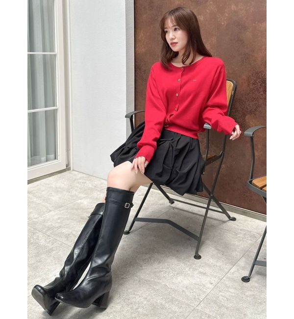 dazzlin「ロングフィットブーツ」|ロングブーツ|