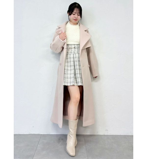 dazzlin「2WAYカラーレディコート」|トレンチコート|