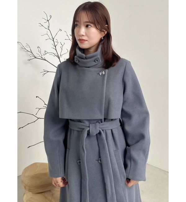 dazzlin「2WAYカラーレディコート」|トレンチコート|