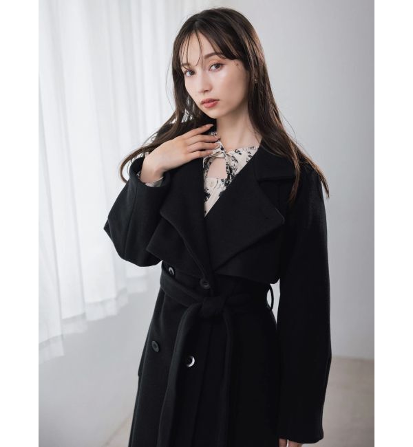 dazzlin「2WAYカラーレディコート」|トレンチコート|