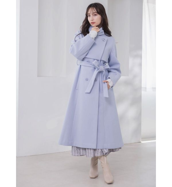 dazzlin「2WAYカラーレディコート」|トレンチコート|