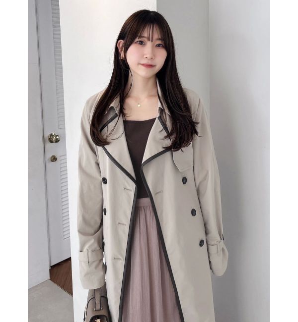 dazzlin「【藤井サチコラボ】ケープ付2WAYトレンチコート」|トレンチコート|