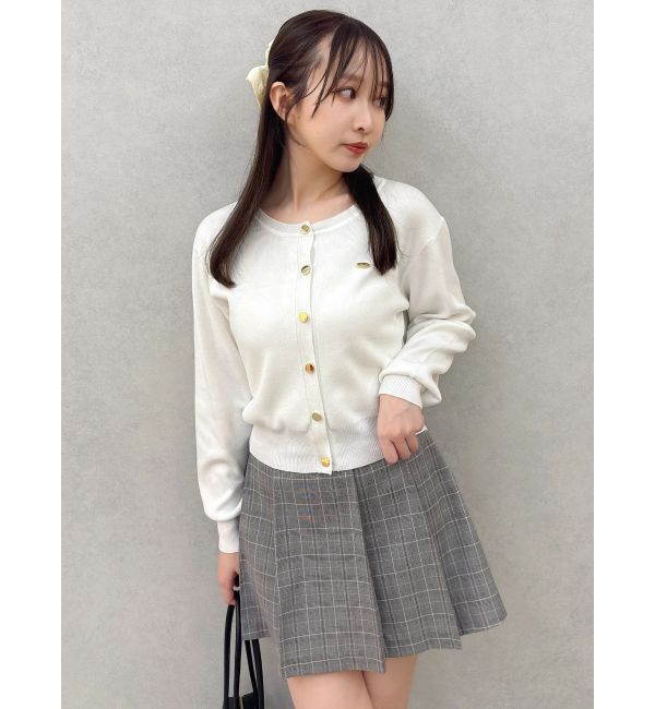 dazzlin「Vカットミニプリーツスカート」|スカート|