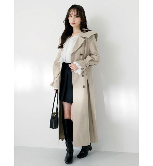 dazzlin「Vカットミニプリーツスカート」|スカート|