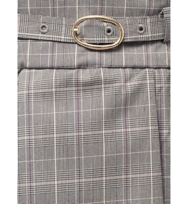 dazzlin「Vカットミニプリーツスカート」|スカート|