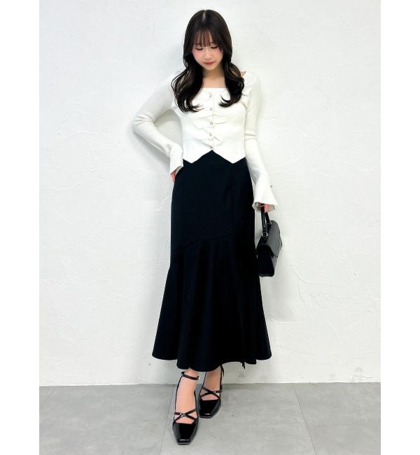 dazzlin「カーヴィーラインマーメイドスカート」|スカート|