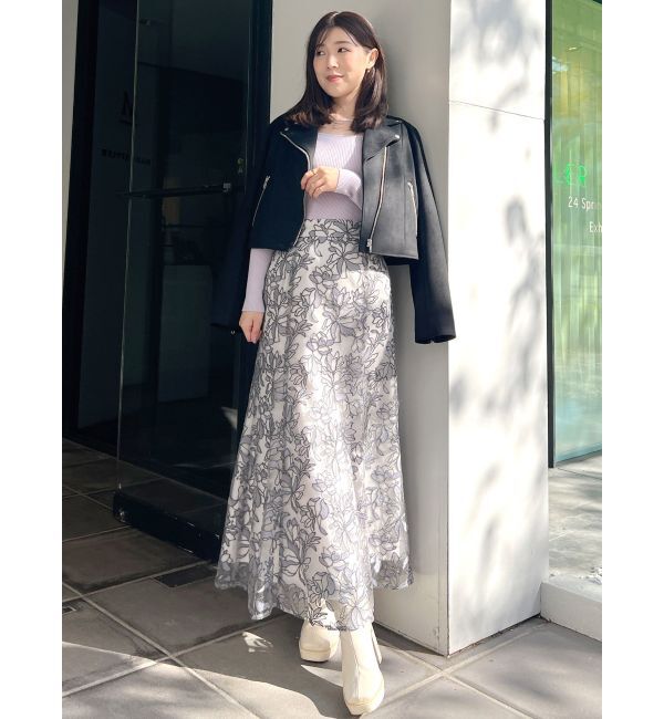 MERCURYDUO「フェイクスエードコンパクトライダースジャケット」|ライダースジャケット|