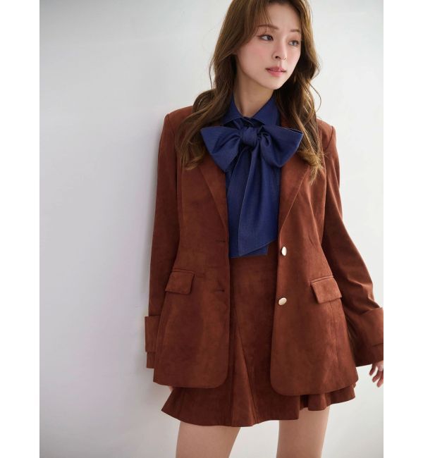 MERCURYDUO「フィットアンドフレアジャケット」|テーラードジャケット|