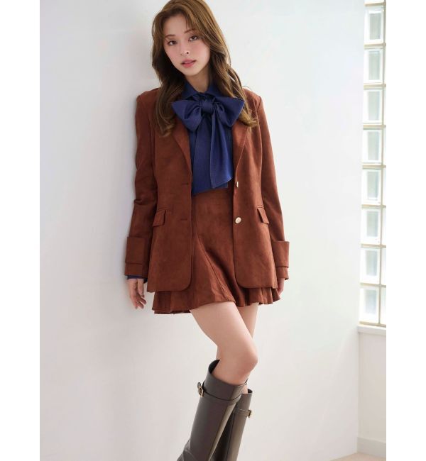 MERCURYDUO「フィットアンドフレアジャケット」|テーラードジャケット|