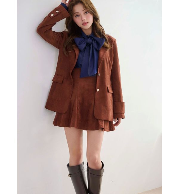 MERCURYDUO「フィットアンドフレアジャケット」|テーラードジャケット|