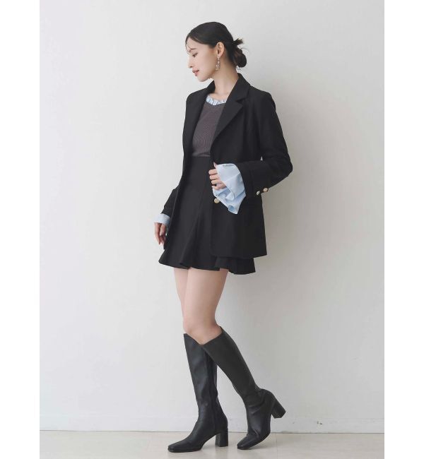 MERCURYDUO「フィットアンドフレアジャケット」|テーラードジャケット|