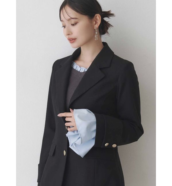 MERCURYDUO「フィットアンドフレアジャケット」|テーラードジャケット|