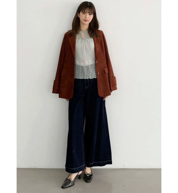 MERCURYDUO「フィットアンドフレアジャケット」|テーラードジャケット|