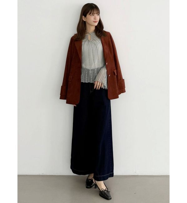 MERCURYDUO「フィットアンドフレアジャケット」|テーラードジャケット|