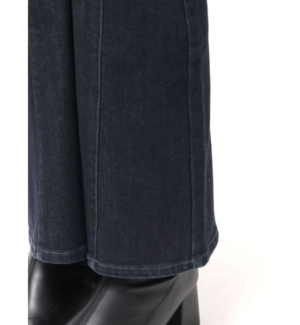 MERCURYDUO「レーストリミングカットアウトデニムパンツ」|デニム|