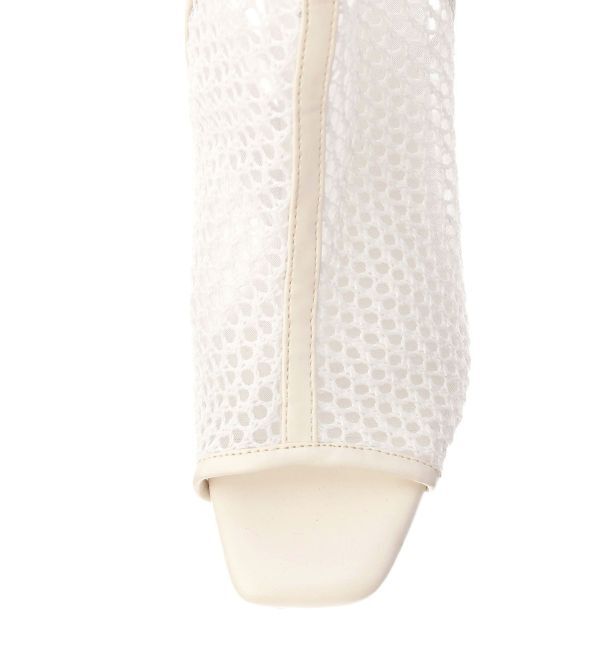 MERCURYDUO「ラメメッシュブーツ」|ショートブーツ|