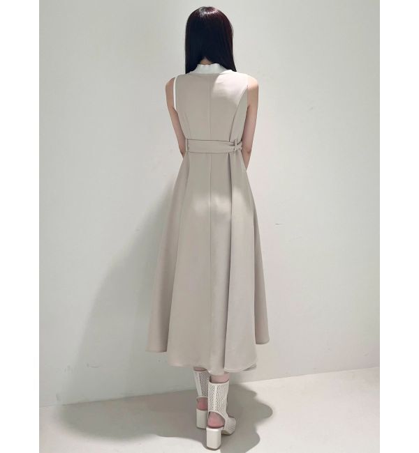 MERCURYDUO「【セットアップ着用可】トレンチライクジャンスカ」|ワンピース|