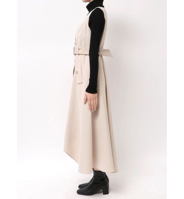 MERCURYDUO「【セットアップ着用可】トレンチライクジャンスカ」|ワンピース|