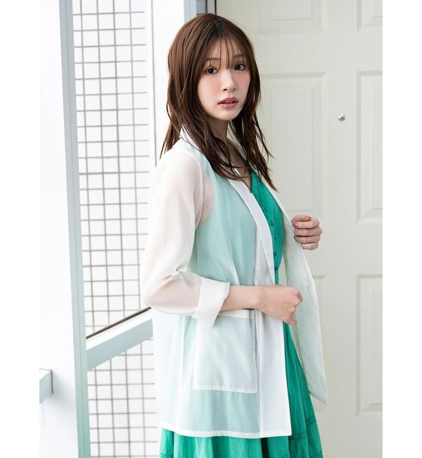 MERCURYDUO「シアージャケット」|テーラードジャケット|