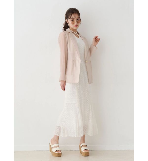 MERCURYDUO「シアージャケット」|テーラードジャケット|