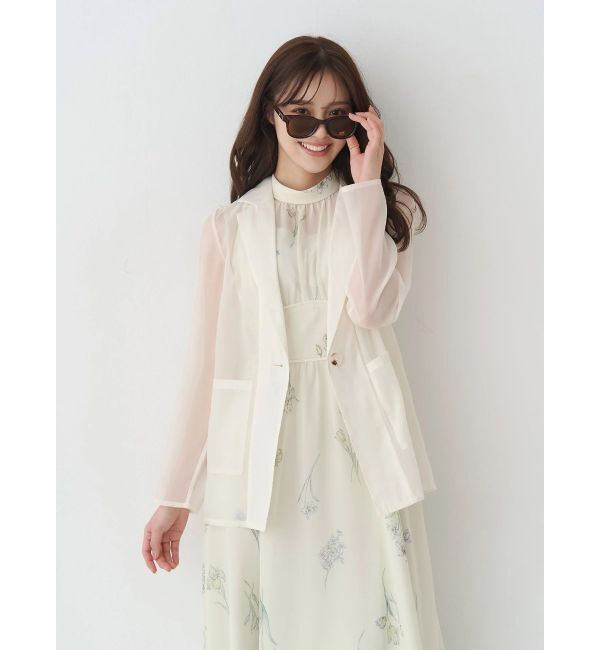 MERCURYDUO「シアージャケット」|テーラードジャケット|