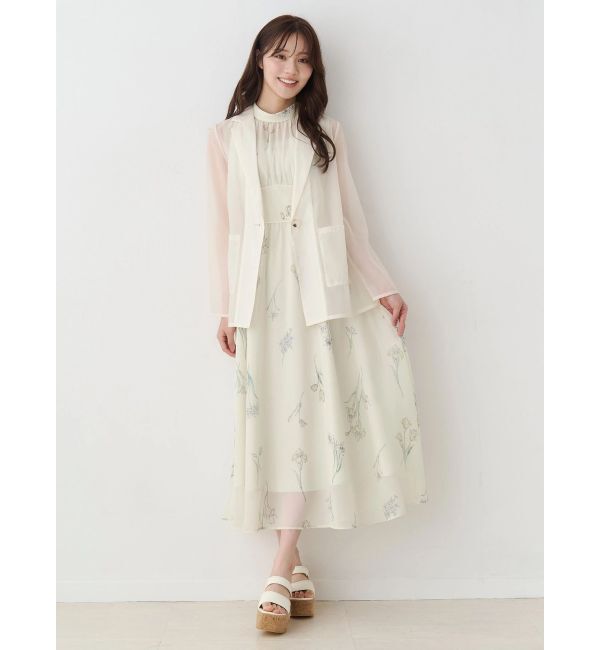 MERCURYDUO「シアージャケット」|テーラードジャケット|