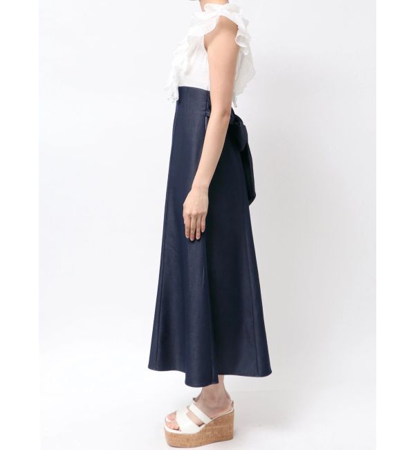 MERCURYDUO「2WAYラッフルブラウスドッキングワンピース」|ワンピース|