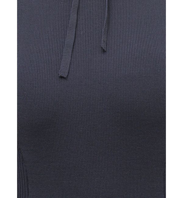 MERCURYDUO「ポロ衿ラッフルニットワンピース」|ワンピース|