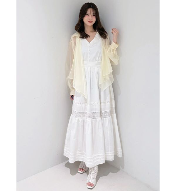 MERCURYDUO「ポプリンバックシャンワンピース」|ワンピース|