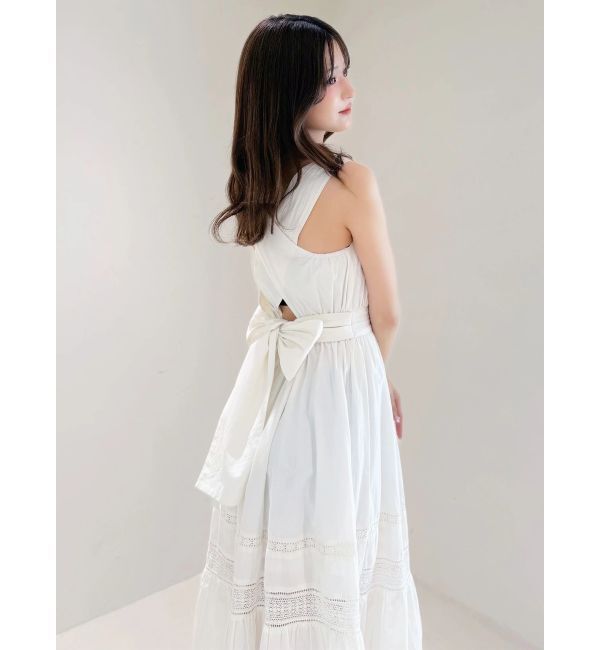 MERCURYDUO「ポプリンバックシャンワンピース」|ワンピース|