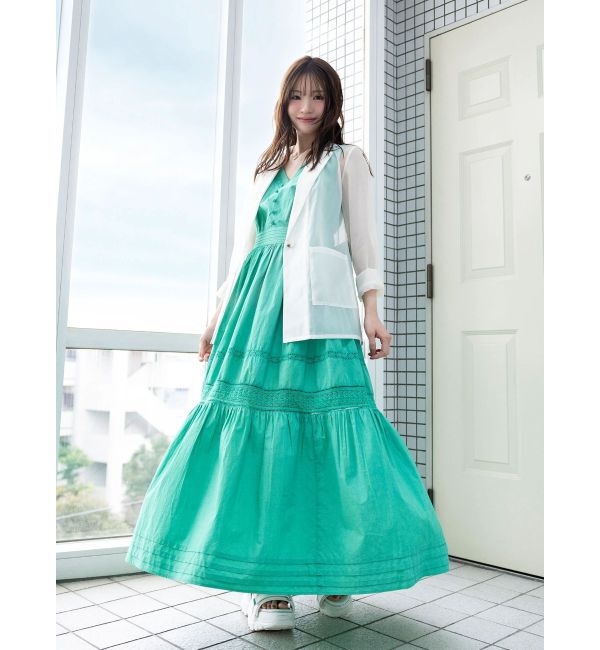 MERCURYDUO「ポプリンバックシャンワンピース」|ワンピース|