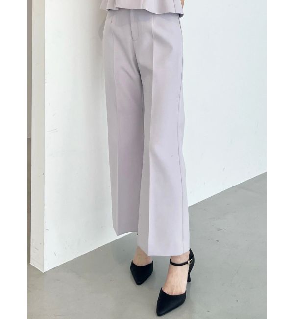 MERCURYDUO「ペプラムビスチェパンツセットアップ」|オールインワン|