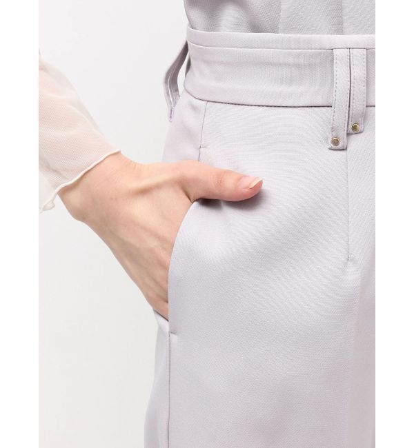 MERCURYDUO「ペプラムビスチェパンツセットアップ」|オールインワン|