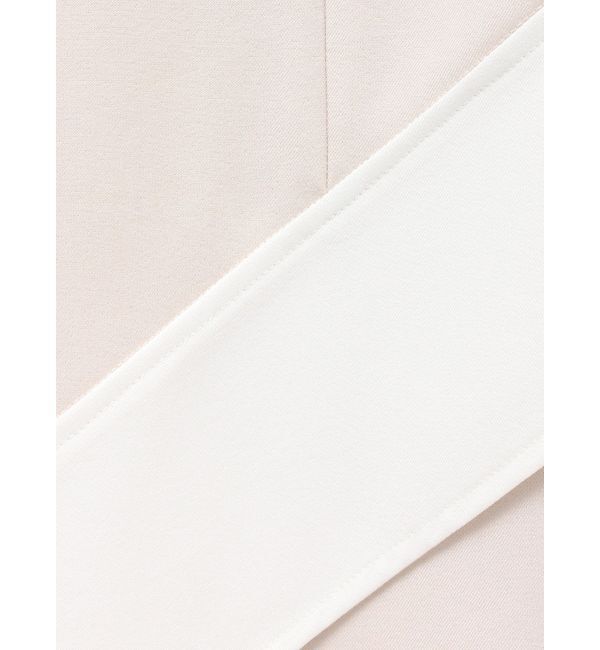 MERCURYDUO「バイカラーフレアスカート」|スカート|