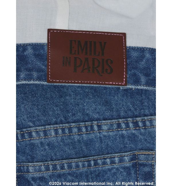 MERCURYDUO「【EMILY IN PARISコラボ】2WAYハイウエストワイドデニムパンツ」|その他|