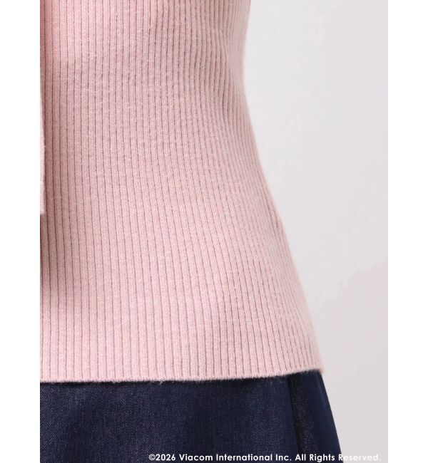 MERCURYDUO「【EMILY IN PARISコラボ】レイヤードライクツイストニット」|ニット・セーター|