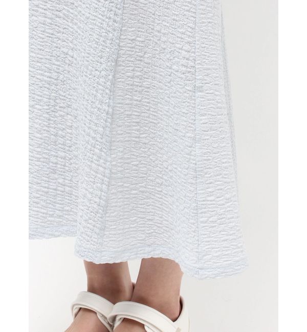 MERCURYDUO「【MERCURYDUO&times;AMPHI】カップ付きサイドカットアウトマーメイドワンピース」|ワンピース|