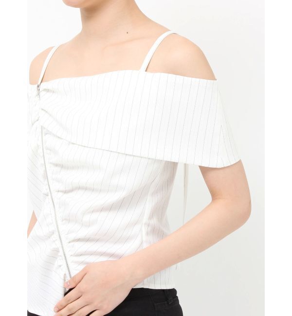 MURUA「オフショルシャーリングシャツ」|シャツ・ブラウス|