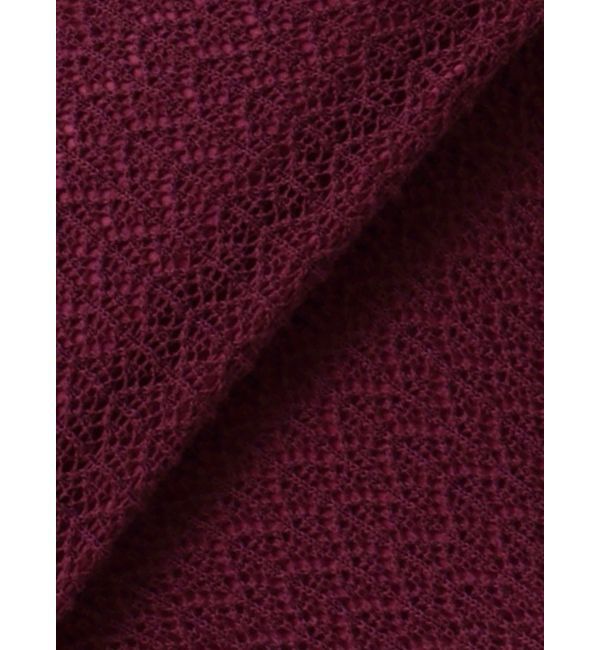 LAGUNAMOON「オープンワークパターンカラーニットワンピース」|ワンピース|