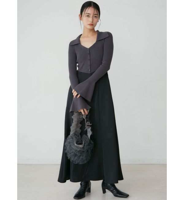 LAGUNAMOON「カラーニットドッキングナローワンピース」|ワンピース|